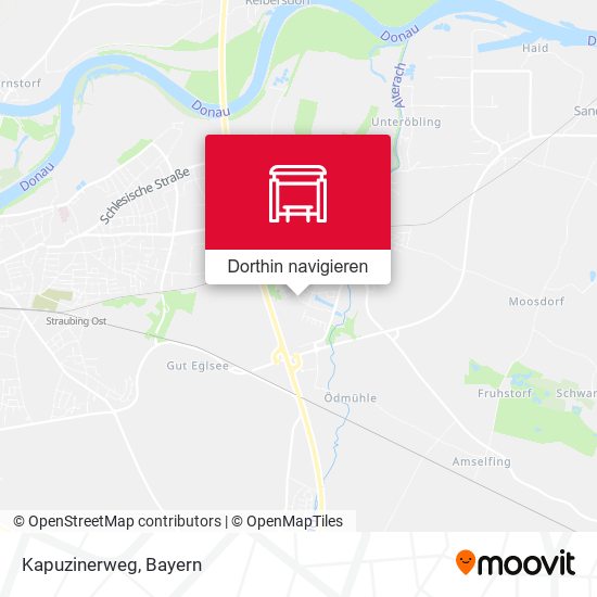 Kapuzinerweg Karte