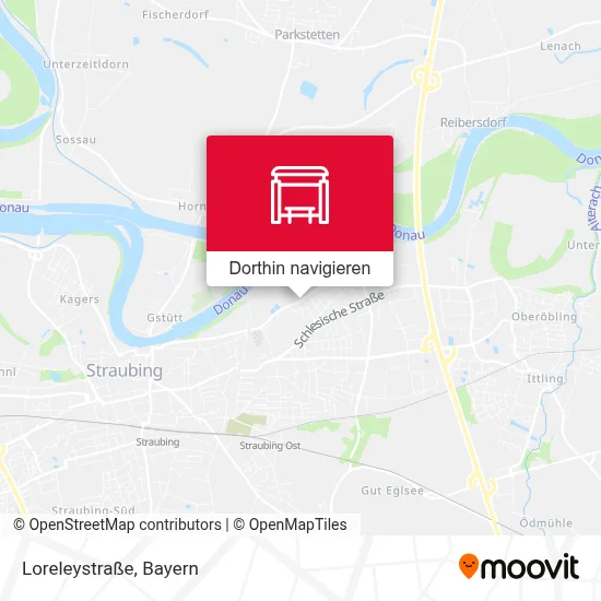 Loreleystraße Karte