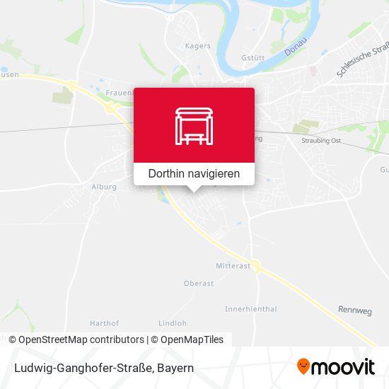 Ludwig-Ganghofer-Straße Karte