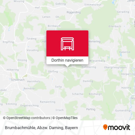 Brumbachmühle, Abzw. Daming Karte