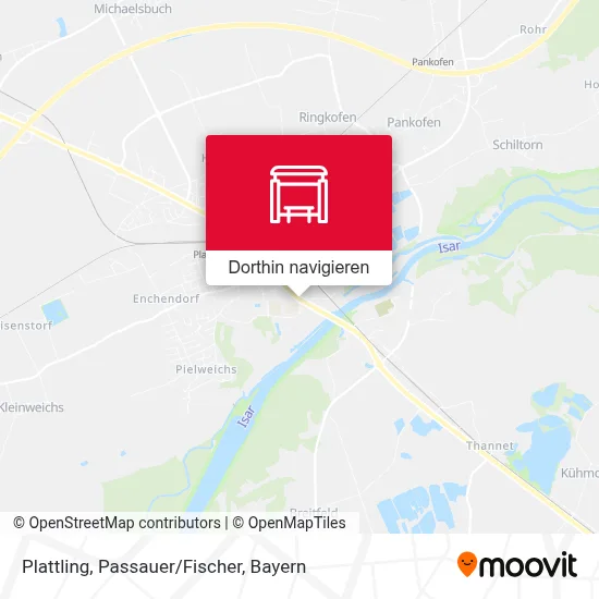 Plattling, Passauer/Fischer Karte