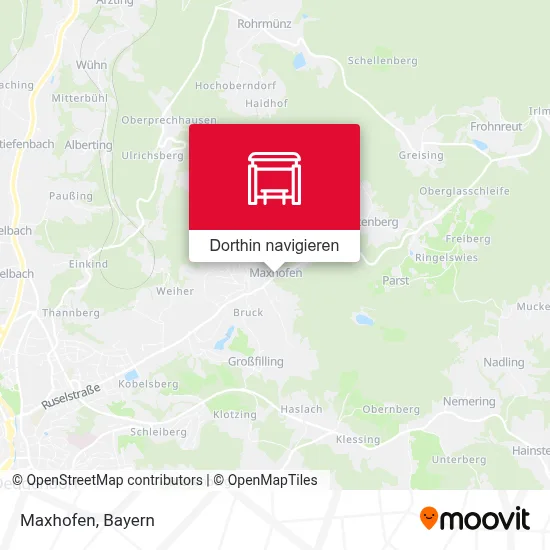 Maxhofen Karte