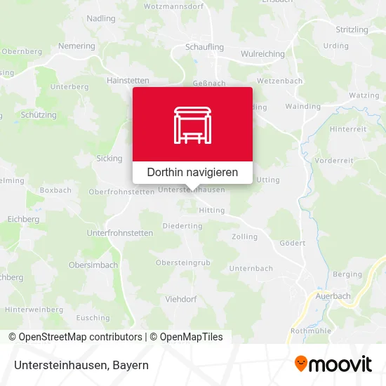 Untersteinhausen Karte
