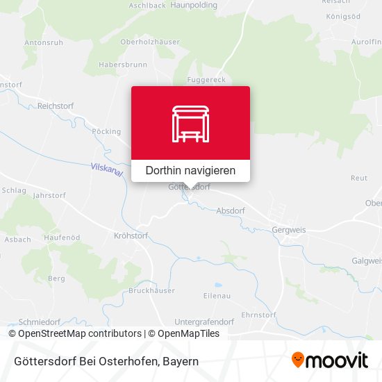 Göttersdorf Bei Osterhofen Karte