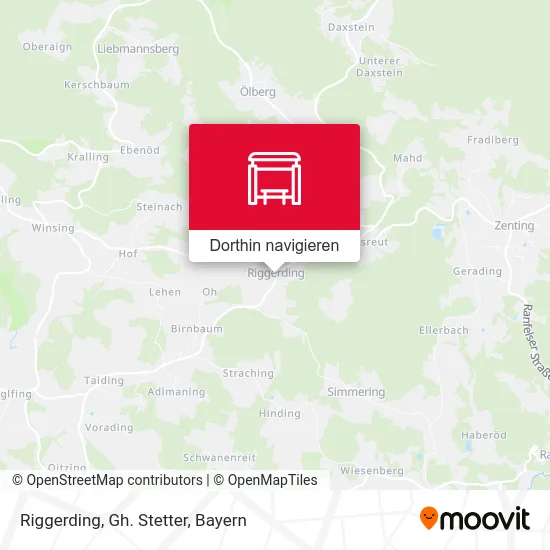 Riggerding, Gh. Stetter Karte