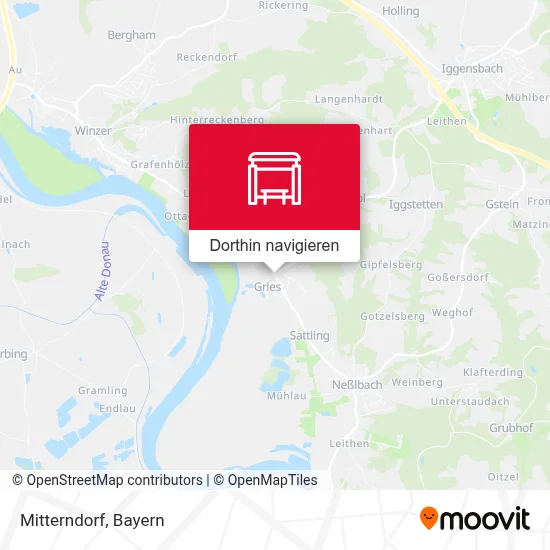 Mitterndorf Karte