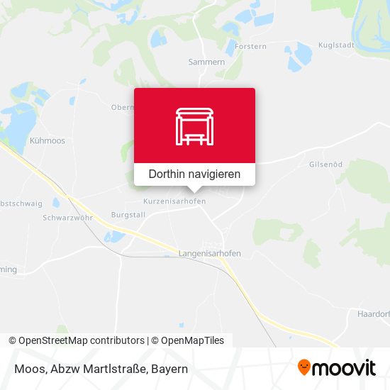 Moos, Abzw Martlstraße Karte