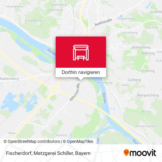Fischerdorf, Metzgerei Schiller Karte