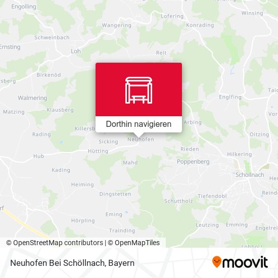 Neuhofen Bei Schöllnach Karte