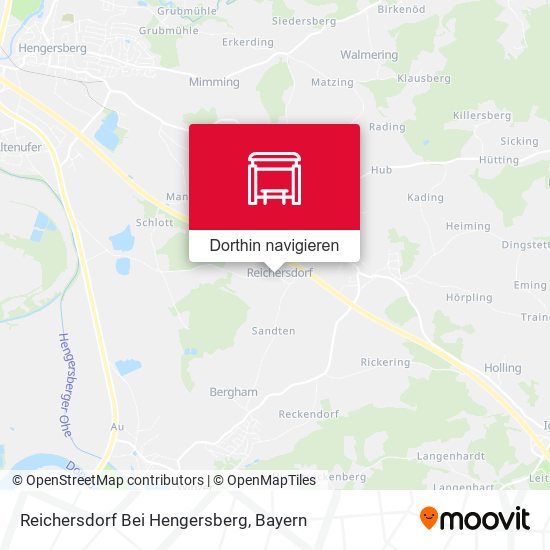 Reichersdorf Bei Hengersberg Karte
