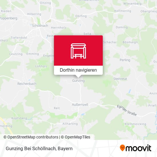 Gunzing Bei Schöllnach Karte