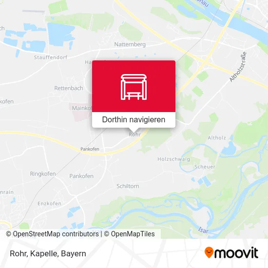 Rohr, Kapelle Karte