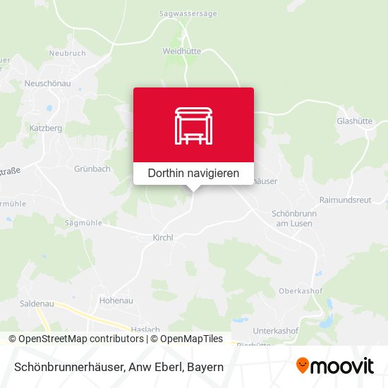 Schönbrunnerhäuser, Anw Eberl Karte