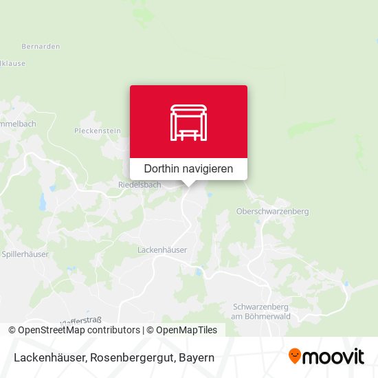 Lackenhäuser, Rosenbergergut Karte