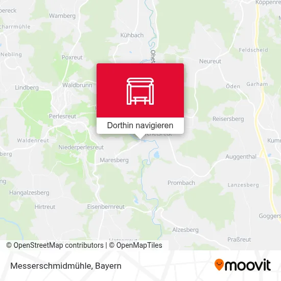 Messerschmidmühle Karte