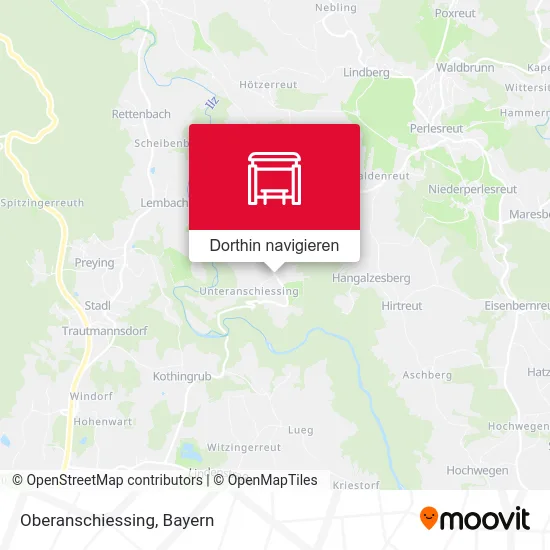 Oberanschiessing Karte