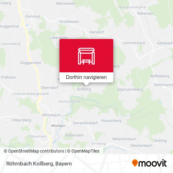 Röhrnbach Kollberg Karte