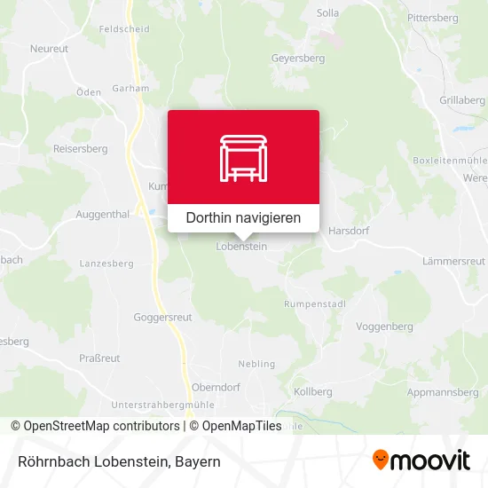 Röhrnbach Lobenstein Karte