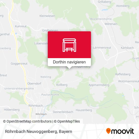 Röhrnbach Neuvoggenberg Karte