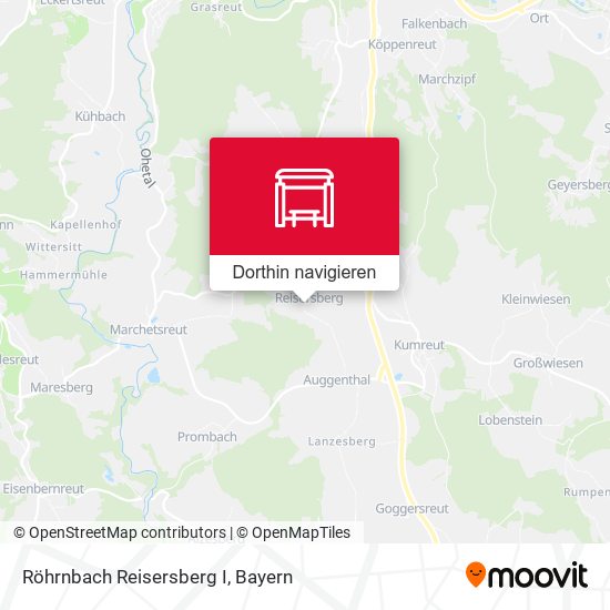 Röhrnbach Reisersberg I Karte