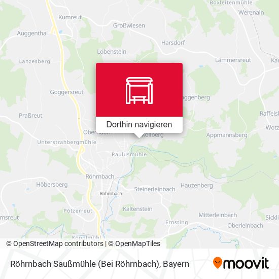 Röhrnbach Saußmühle (Bei Röhrnbach) Karte