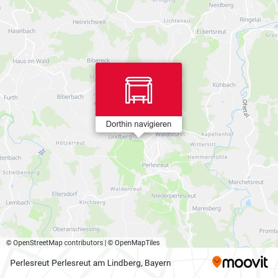 Perlesreut Perlesreut am Lindberg Karte