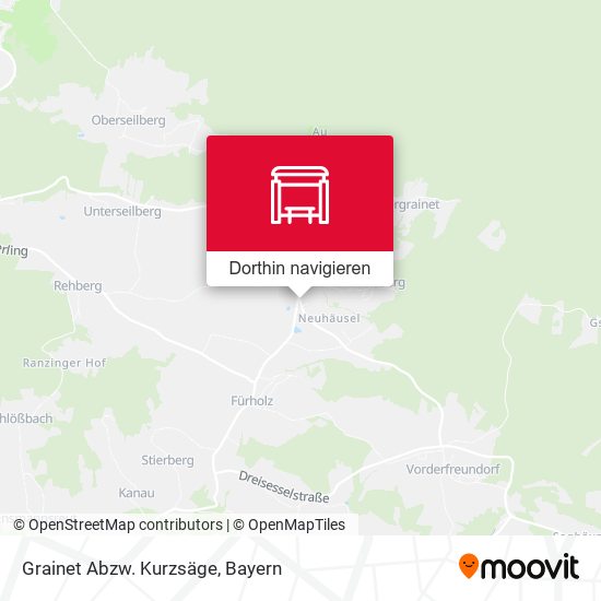Grainet Abzw. Kurzsäge Karte
