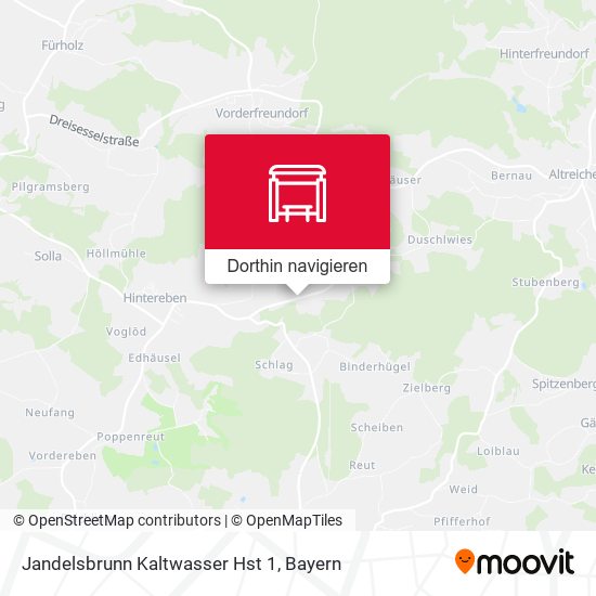 Jandelsbrunn Kaltwasser Hst 1 Karte