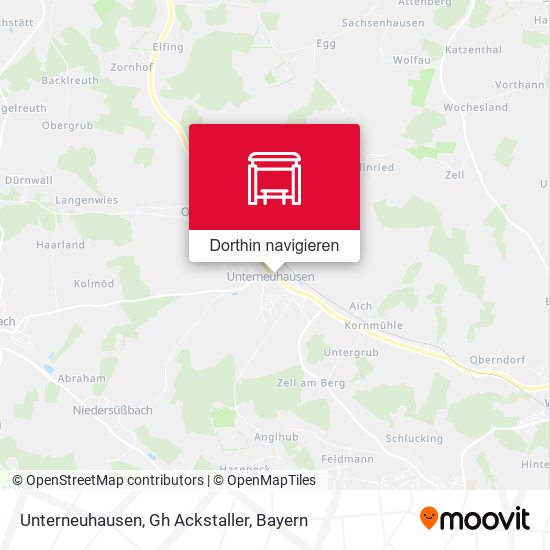 Unterneuhausen, Gh Ackstaller Karte