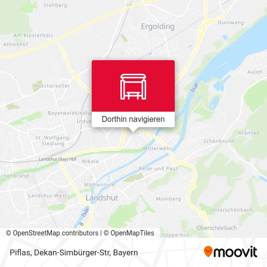 Piflas, Dekan-Simbürger-Str Karte