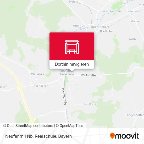 Neufahrn I Nb, Realschule Karte