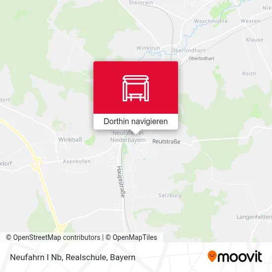 Neufahrn I Nb, Realschule Karte