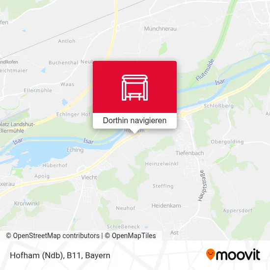 Hofham (Ndb), B11 Karte