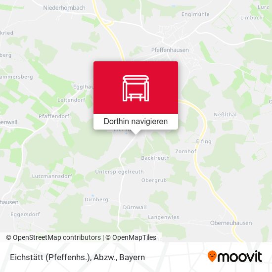 Eichstätt (Pfeffenhs.), Abzw. Karte