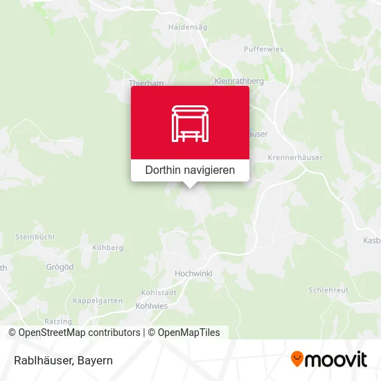Rablhäuser Karte