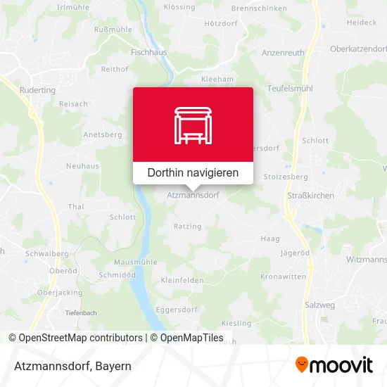 Atzmannsdorf Karte