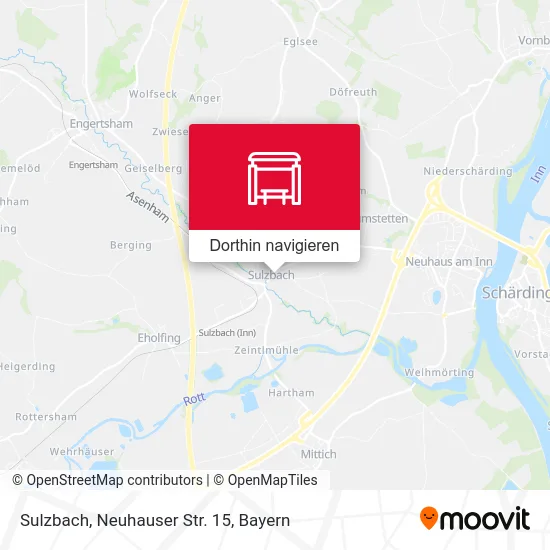 Sulzbach, Neuhauser Str. 15 Karte