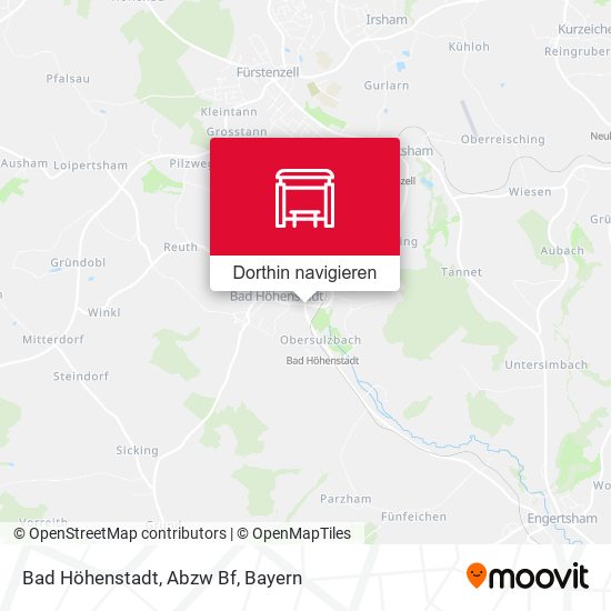 Bad Höhenstadt, Abzw Bf Karte