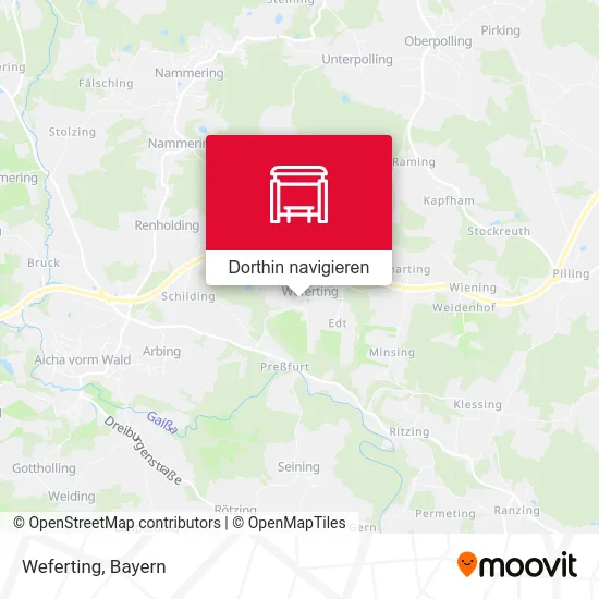 Weferting Karte