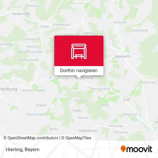 Hierling Karte