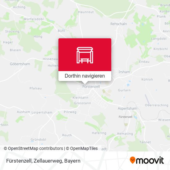 Fürstenzell, Zellauerweg Karte