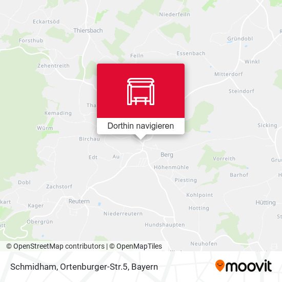 Schmidham, Ortenburger-Str.5 Karte