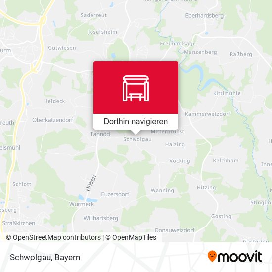 Schwolgau Karte