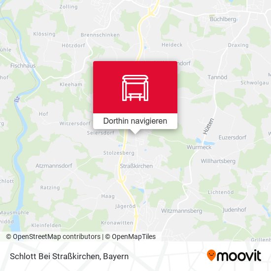 Schlott Bei Straßkirchen Karte