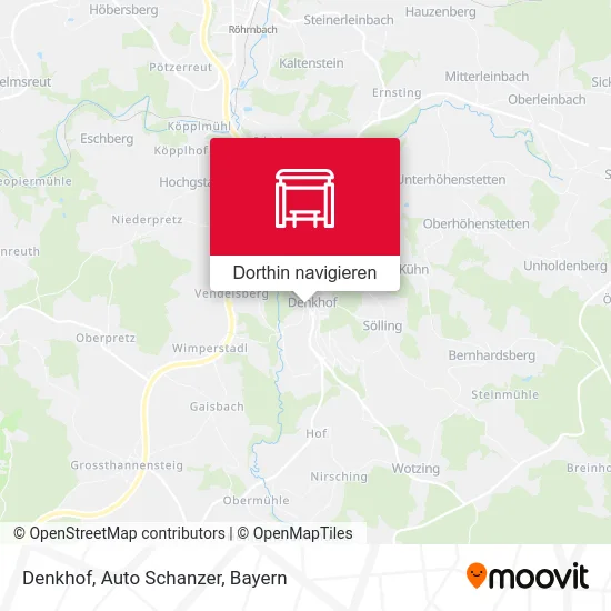 Denkhof, Auto Schanzer Karte