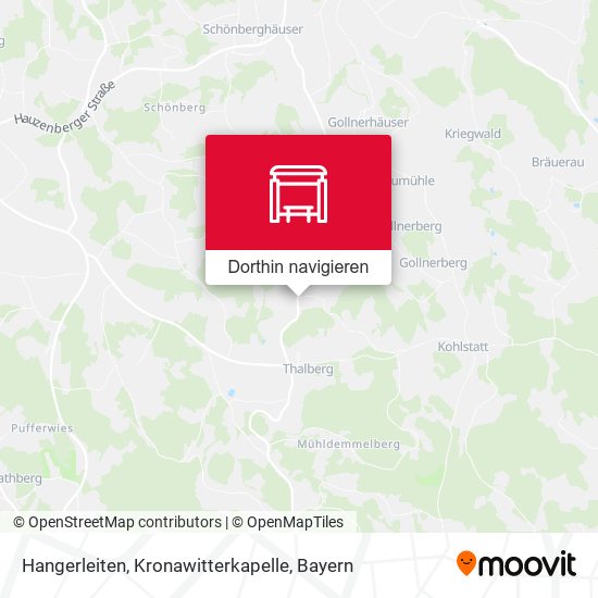 Hangerleiten, Kronawitterkapelle Karte