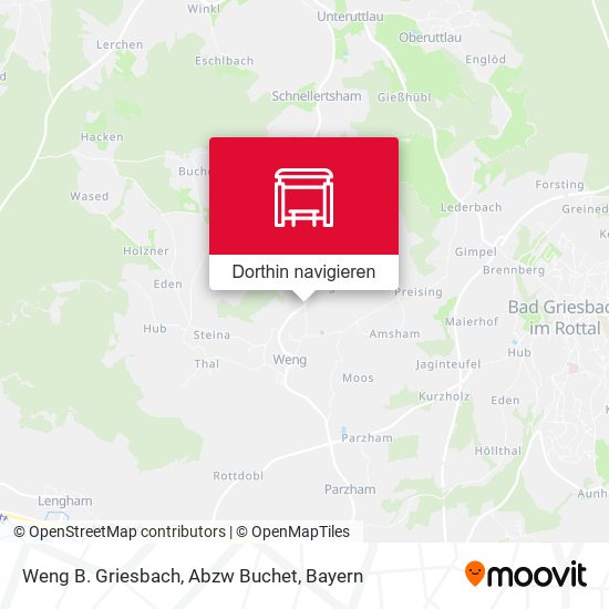 Weng B. Griesbach, Abzw Buchet Karte