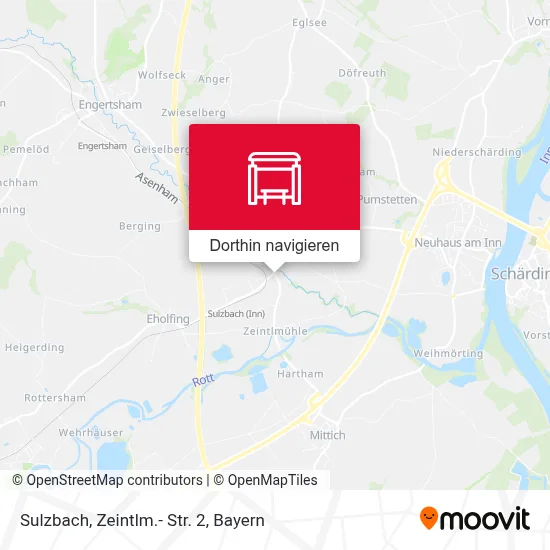 Sulzbach, Zeintlm.- Str. 2 Karte