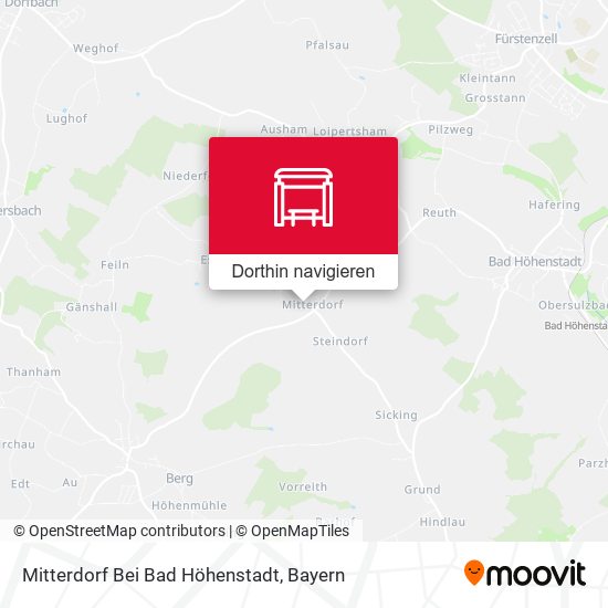 Mitterdorf Bei Bad Höhenstadt Karte