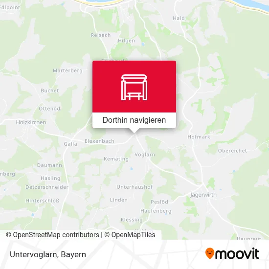 Untervoglarn Karte